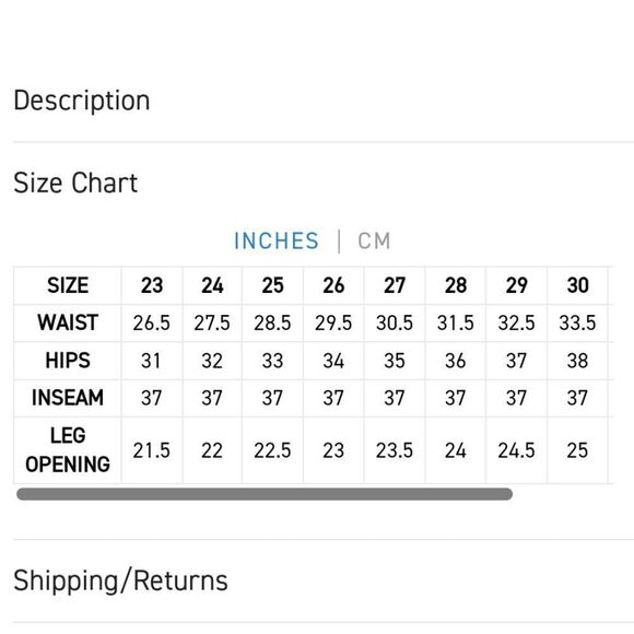 SER.O.YA Flare Jean Demi Mid Rise sz 32 in Coastline NWT - Picture 15 of 15